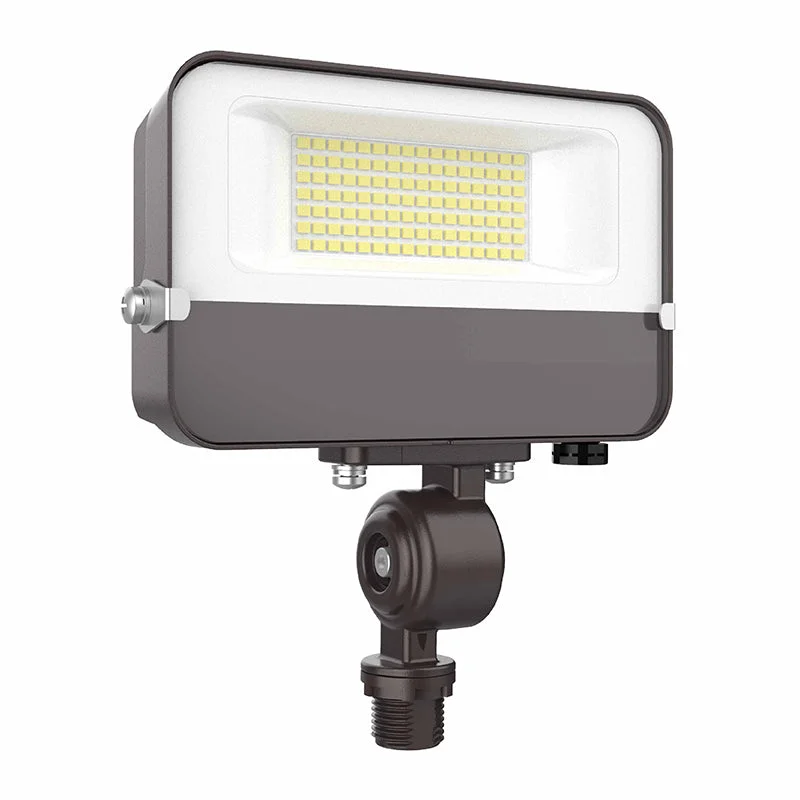 Corrosion - Resistant Industrial Lighting for Coastal FactoriesLFE 30W LED Flood Light with 1/2" Knuckle, CCT Corrosion - Resistant Industrial Lighting for Coastal FactoriesLFE 30W LED Flood Light with 1/2" Knuckle, CCT
