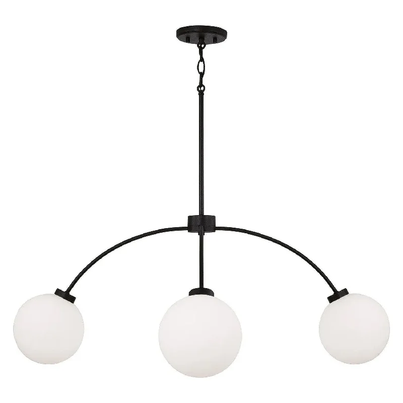 Track lighting with adjustable armsAmos Chandelier