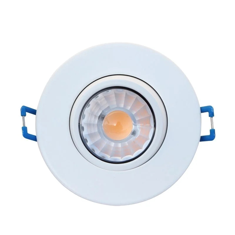 Industrial Lighting for Woodworking FactoriesRDL3S-ADJ 3" 8W LED Eyeball Recessed Light, 4000K Industrial Lighting for Woodworking FactoriesRDL3S-ADJ 3" 8W LED Eyeball Recessed Light, 4000K