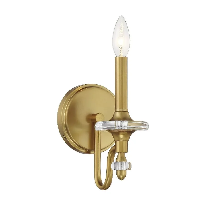 Wireless track lighting for easy installationChamplain Wall Sconce