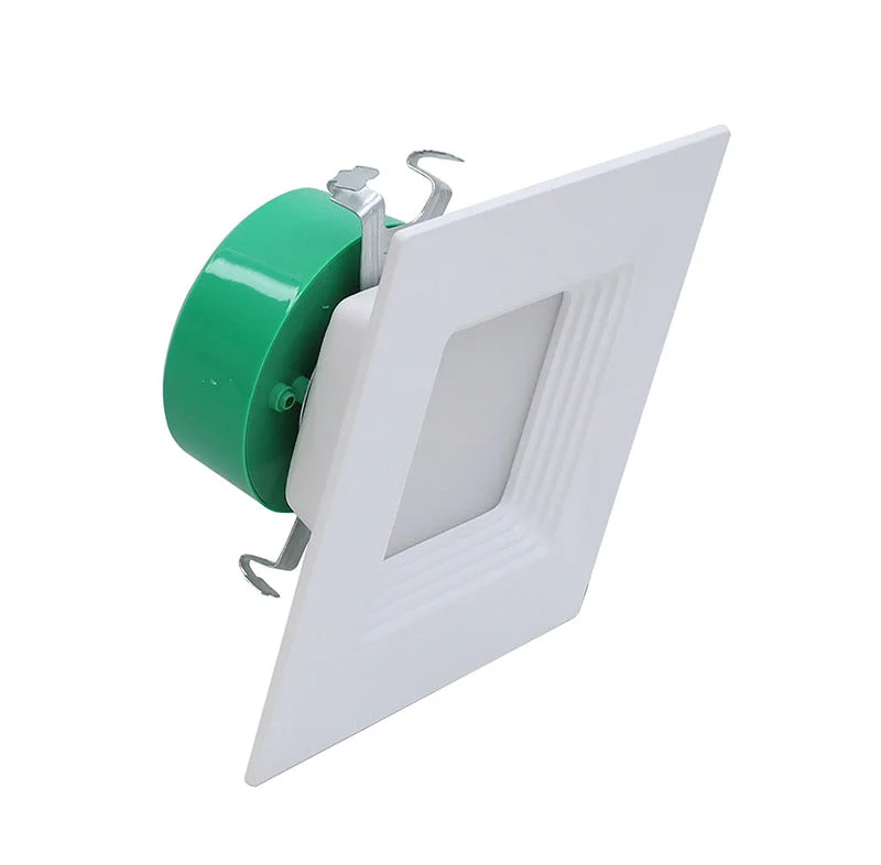 Industrial Area Lighting for Large Open SpacesSDL4-BF 4" LED Square Recessed Downlight with Baffle Trim, CCT Industrial Area Lighting for Large Open SpacesSDL4-BF 4" LED Square Recessed Downlight with Baffle Trim, CCT