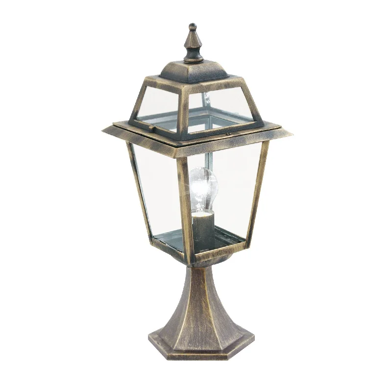 Track lighting for enhancing the architectureNEW ORLEANS ALUMINIUM IP44 BLACK GOLD OUTDOOR POST LAMP, CLEAR GLASS Track lighting for enhancing the architectureNEW ORLEANS ALUMINIUM IP44 BLACK GOLD OUTDOOR POST LAMP, CLEAR GLASS