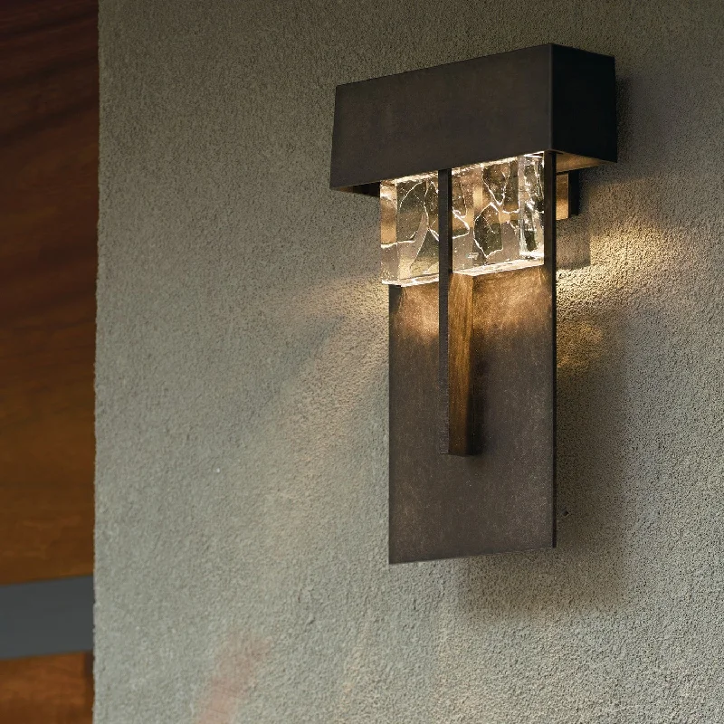 Industrial Exit Sign Lighting for Quick EvacuationShard LED Outdoor Wall Sconce