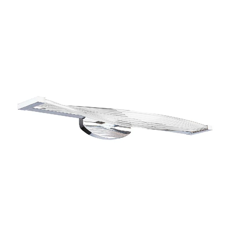 Industrial Lighting for Textile MillsWave 28 in. LED Bath Bar 815 Lumens 3000K Chrome finish Industrial Lighting for Textile MillsWave 28 in. LED Bath Bar 815 Lumens 3000K Chrome finish
