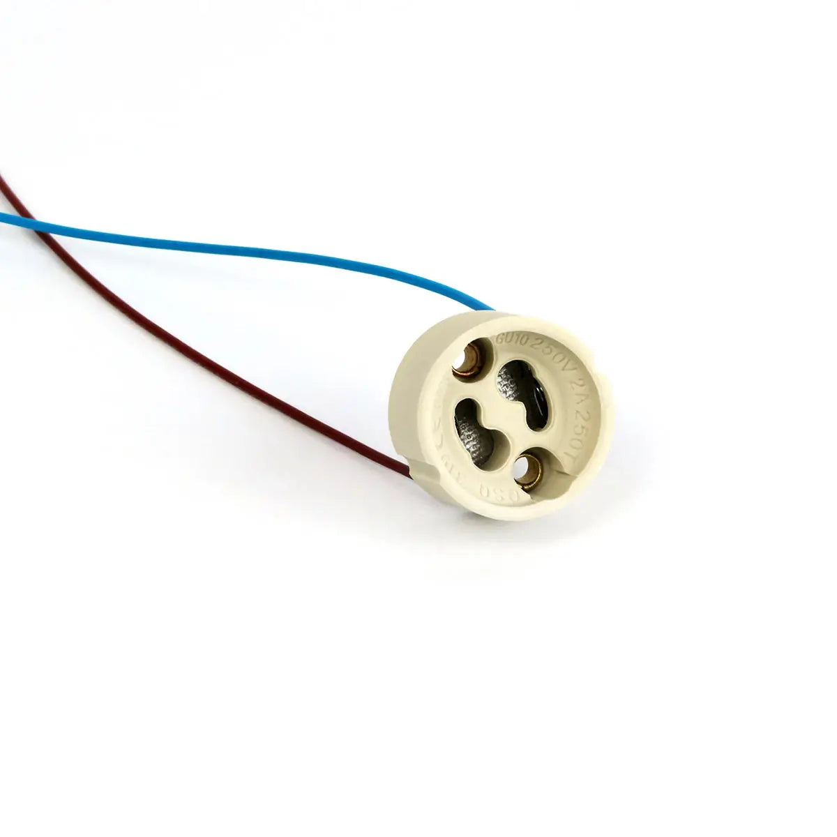 Track lighting with a minimalist track designGU10 Fitting keramisch 10 stuks