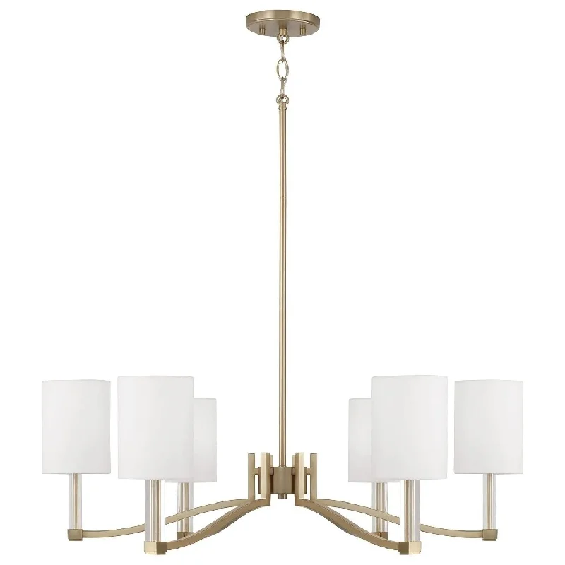 Wireless track lighting for easy installationIngrid Chandelier
