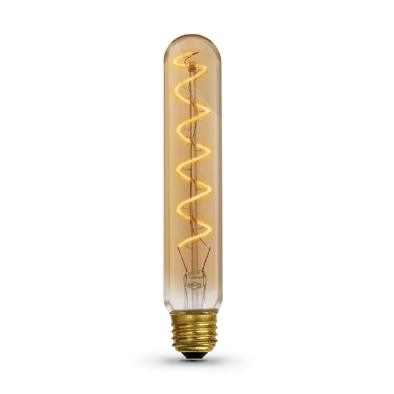 Industrial Lighting for Chemical PlantsLED Bulb | E26 Base | T10 Amber | 4.5W | 2000K Industrial Lighting for Chemical PlantsLED Bulb | E26 Base | T10 Amber | 4.5W | 2000K
