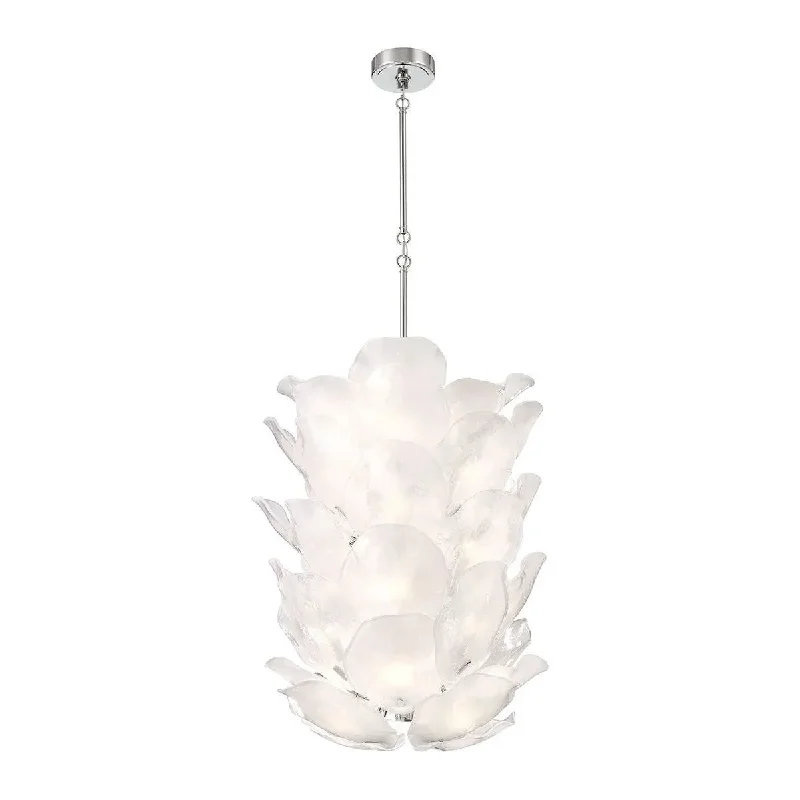 Track lighting with swivel heads for precise aimingCorato Grand Chandelier