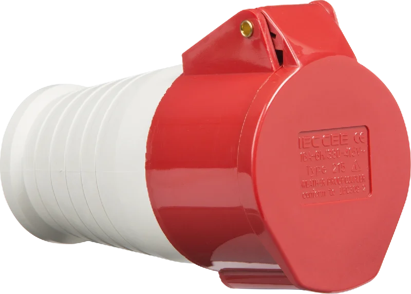 Track lighting for outdoor gardensKnightsbridge 415V IP44 16A Connector 3P+N+E