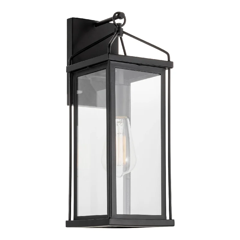 Explosion - Proof Industrial Lighting for Hazardous LocationsKira Home Bedford 16" Industrial Farmhouse Weather Resistant Outdoor Wall Sconce + Clear Glass Shade + Black Finish Explosion - Proof Industrial Lighting for Hazardous LocationsKira Home Bedford 16" Industrial Farmhouse Weather Resistant Outdoor Wall Sconce + Clear Glass Shade + Black Finish
