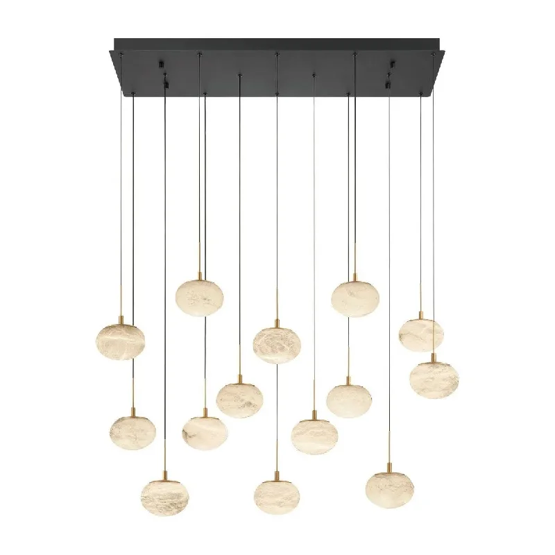 Track lighting for creating a moody atmosphereCalcolo LED LinearPendant