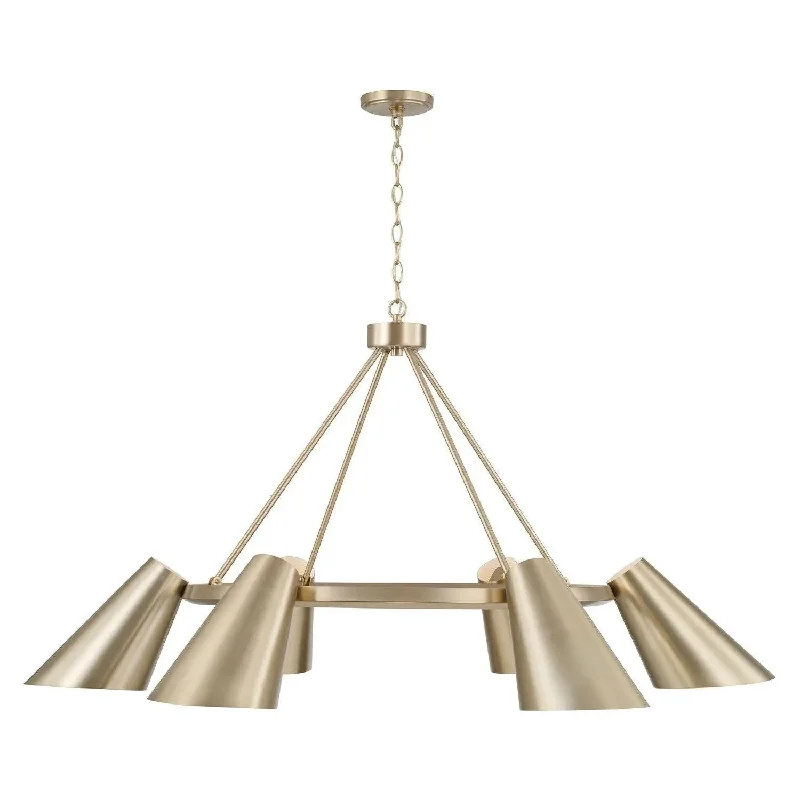 Track lighting with clear glass shadesLeo Chandelier