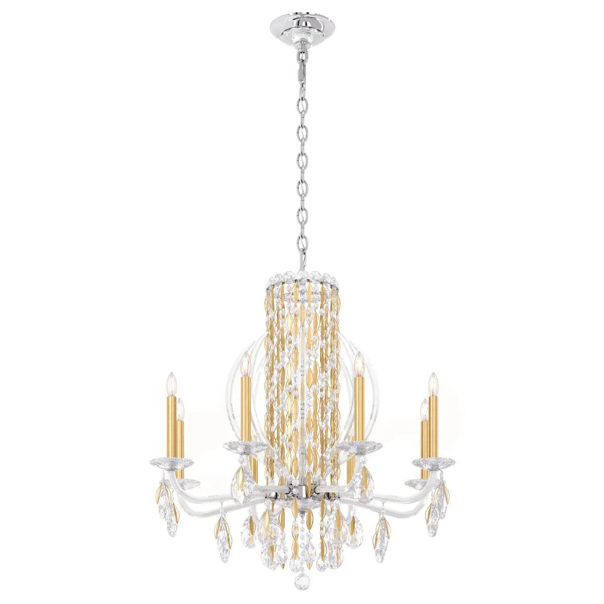Industrial Lighting for Furniture FactoriesSarella 8 Light Heirloom Gold Chandelier with Clear Heritage Crystals Industrial Lighting for Furniture FactoriesSarella 8 Light Heirloom Gold Chandelier with Clear Heritage Crystals