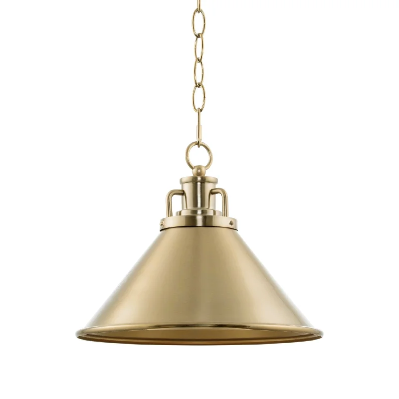 Explosion - Proof Industrial Lighting for Hazardous LocationsKira Home Romine 12" Modern Pendant Light + Conic Metal Shade, Adjustable Height, Cool Brass Finish Explosion - Proof Industrial Lighting for Hazardous LocationsKira Home Romine 12" Modern Pendant Light + Conic Metal Shade, Adjustable Height, Cool Brass Finish
