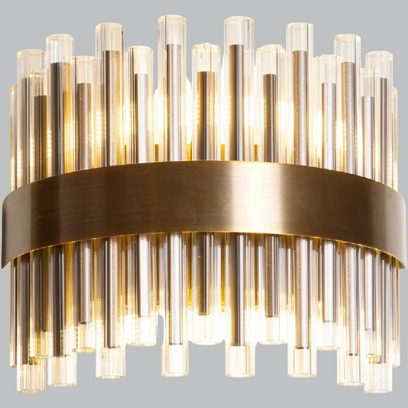 Track lighting for photography studiosIves Antique Brass Wall Lamp G9