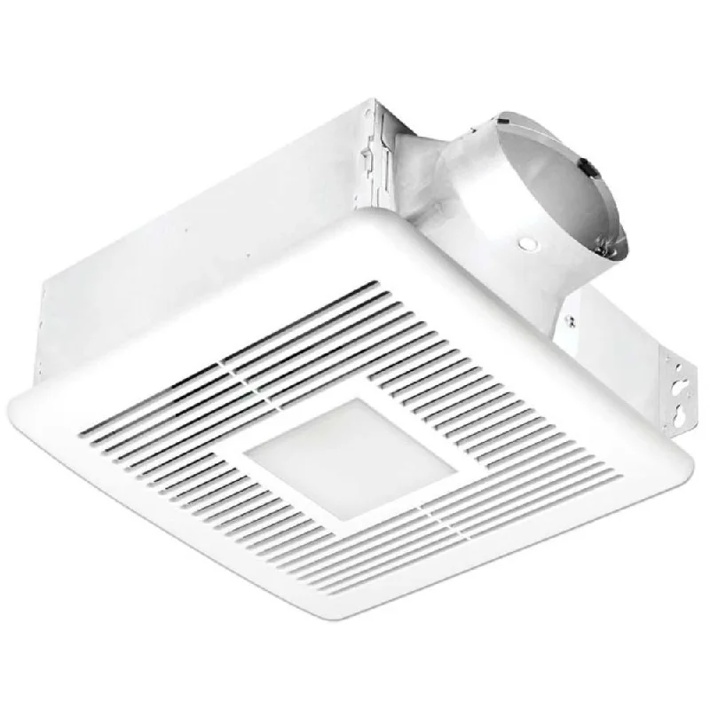 Durable Industrial Lighting for Harsh EnvironmentsDelta BreezSlim Adjustable 50-80-110 CFM Bathroom Exhaust Fan With Dimmable LED Light Durable Industrial Lighting for Harsh EnvironmentsDelta BreezSlim Adjustable 50-80-110 CFM Bathroom Exhaust Fan With Dimmable LED Light