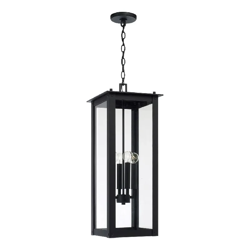 Outdoor - rated track lighting for patiosHunt Outdoor Hanging Lantern