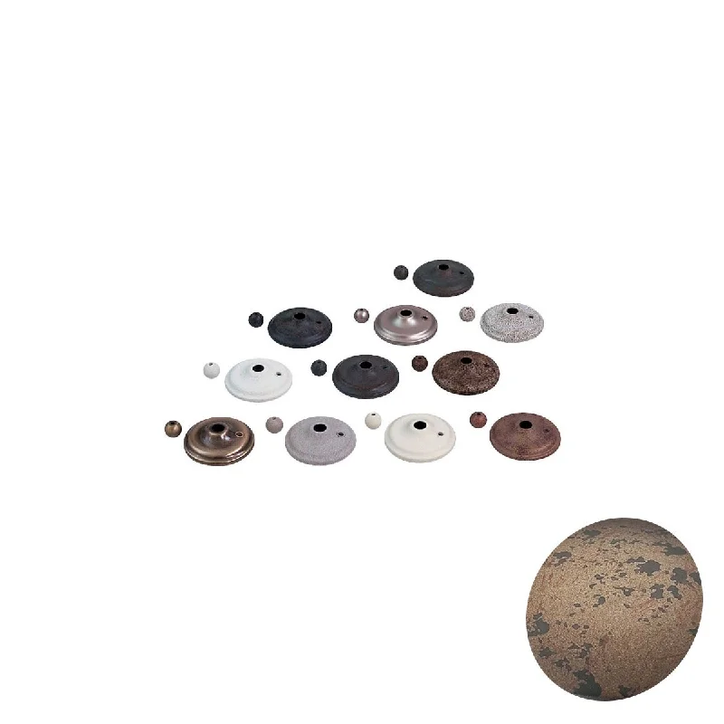 Corrosion - Resistant Industrial Lighting for Coastal FactoriesCeiling Fan Light Kit Cap Cattera Bronze Finish Corrosion - Resistant Industrial Lighting for Coastal FactoriesCeiling Fan Light Kit Cap Cattera Bronze Finish