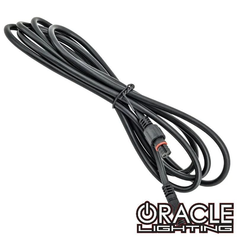 Wireless track lighting for easy installationORACLE Lighting 2 Pin 6' Extension Cable for Single Color Illuminated Wheel Rings & Rock Lights