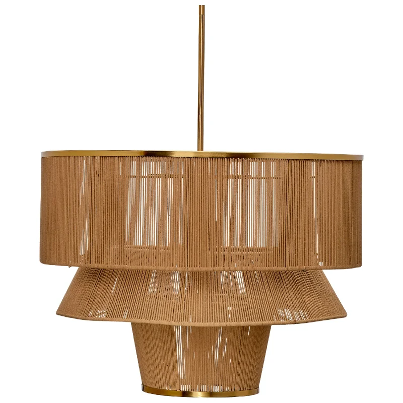 Wireless track lighting for easy installationDimension Chandelier