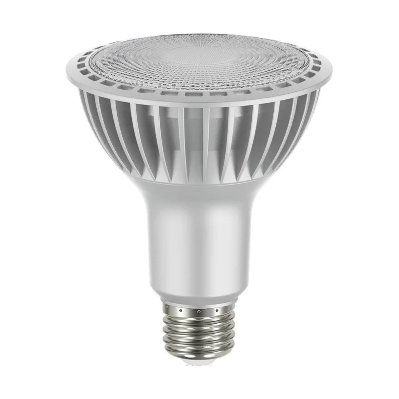 Industrial Ceiling - Mounted Lighting for Assembly PlantsPAR30 Long Neck LED Bulb, 20W, 1800 Lumens, 100W Equal, 3000K, E26 Medium Base, 40° Flood Industrial Ceiling - Mounted Lighting for Assembly PlantsPAR30 Long Neck LED Bulb, 20W, 1800 Lumens, 100W Equal, 3000K, E26 Medium Base, 40° Flood