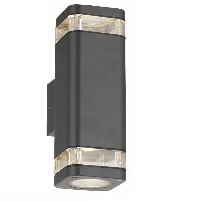 Energy - efficient track lighting fixturesmarble wall lamps with luxurious veining for high - end living spacesHarriet up/down Wall Light- Matt Black