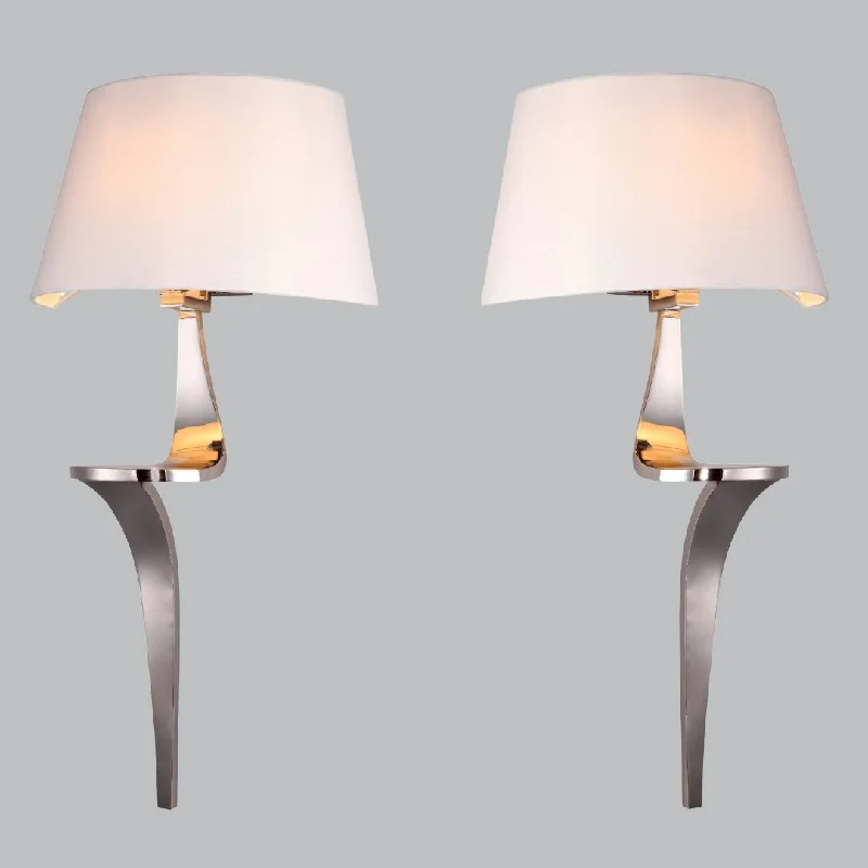 Track lighting with colored glass accentsNero Pair of Nickel/Antique Brass Wall Lamps E14 Track lighting with colored glass accentsNero Pair of Nickel/Antique Brass Wall Lamps E14