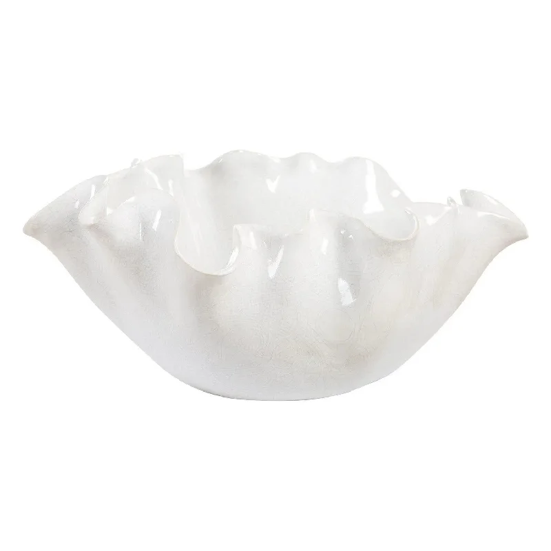 Track lighting with a brushed nickel finishRuffle Bloom Bowl