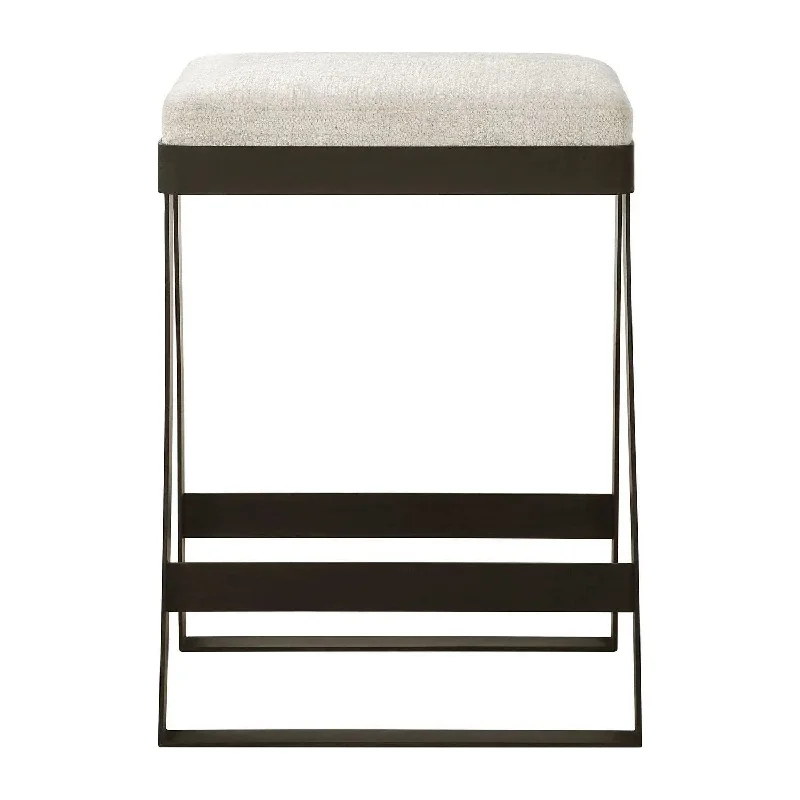 Track lighting with a chunky, bold designHover Counter Stool