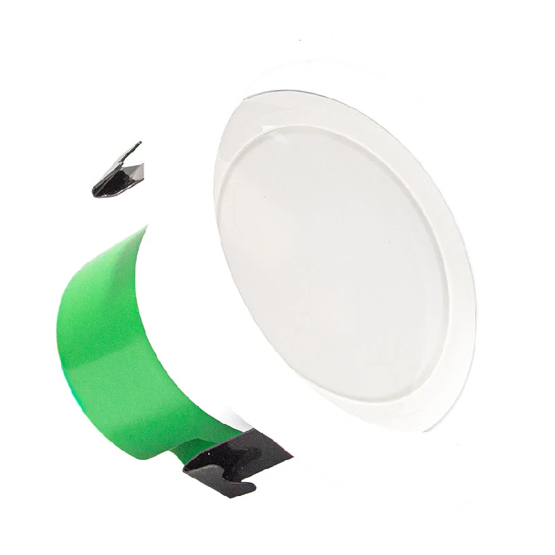 Industrial Lighting for Metal Fabrication ShopsRDL4 4" 8W LED Recessed Downlight, CCT Industrial Lighting for Metal Fabrication ShopsRDL4 4" 8W LED Recessed Downlight, CCT