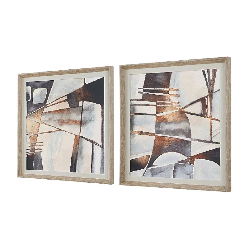 Track lighting with a minimalist track designVetrina Wall Art