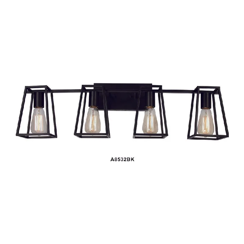 Wireless track lighting for easy installationDalton 4-Light Vanity Light