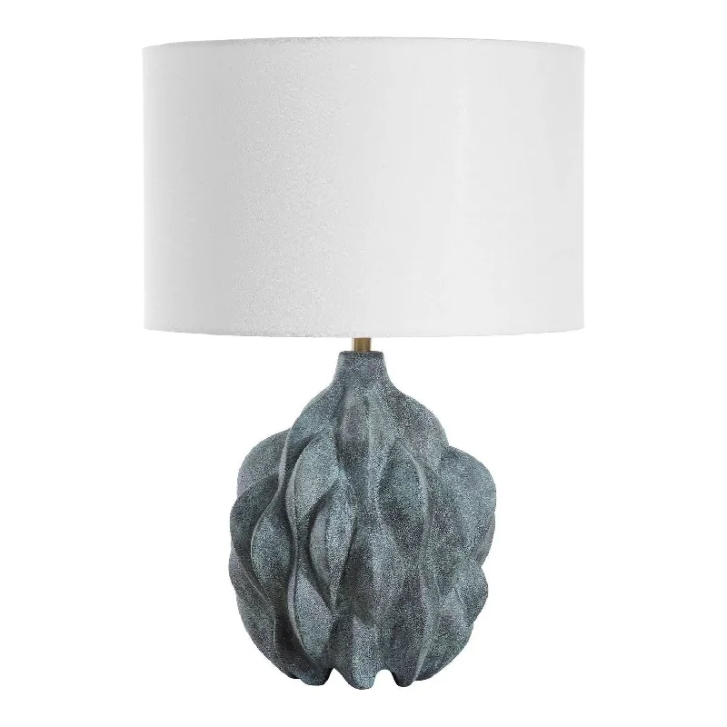 Track lighting with colored glass accentsWhitecap Table Lamp