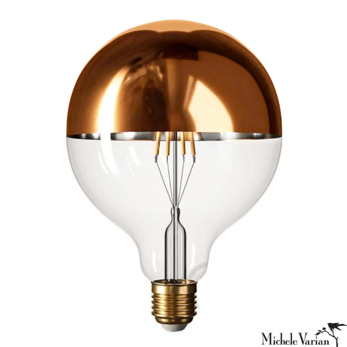 Industrial Lighting for Metal Fabrication ShopsLED Bulb | E26 Base | G40 Copper Dipped | 8W | 2700k Industrial Lighting for Metal Fabrication ShopsLED Bulb | E26 Base | G40 Copper Dipped | 8W | 2700k