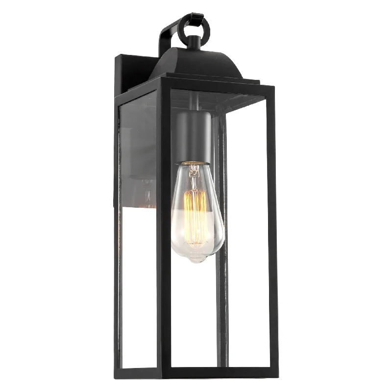 Industrial Emergency Lighting for Safety in FactoriesKira Home Landry 17" Industrial Farmhouse Weather Resistant Outdoor Wall Sconce + Clear Glass Rectangular Panels, Black Finish Industrial Emergency Lighting for Safety in FactoriesKira Home Landry 17" Industrial Farmhouse Weather Resistant Outdoor Wall Sconce + Clear Glass Rectangular Panels, Black Finish