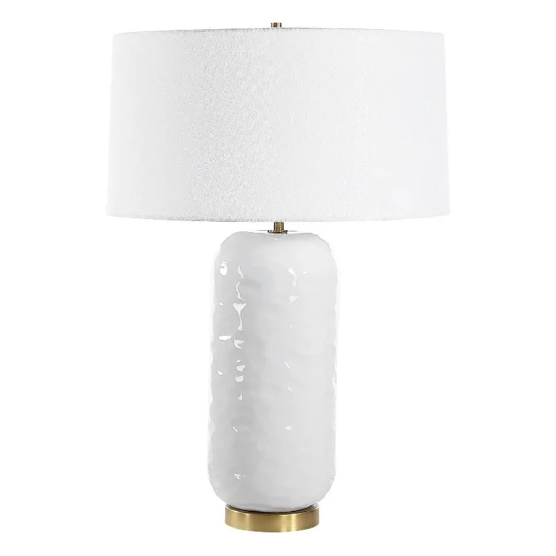 Track lighting with frosted glass shadesIona Table Lamp