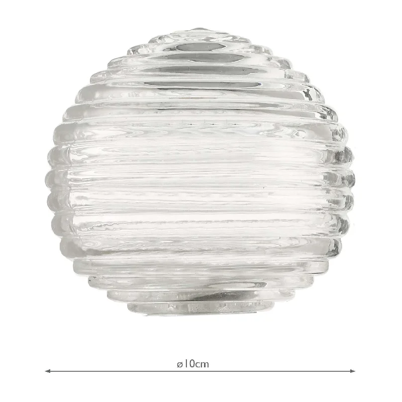 High - lumen track lighting for bright spacesGL8 Ribbed Glass