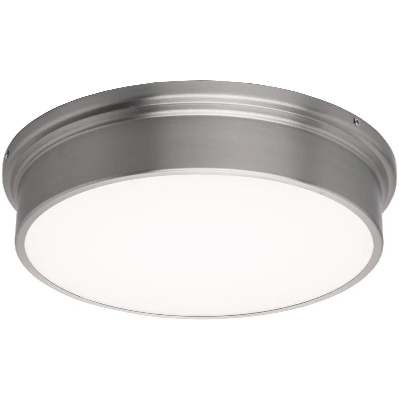 Explosion - Proof Industrial Lighting for Hazardous LocationsYork 12 in. LED Flush Mount Light Nickel Finish Explosion - Proof Industrial Lighting for Hazardous LocationsYork 12 in. LED Flush Mount Light Nickel Finish