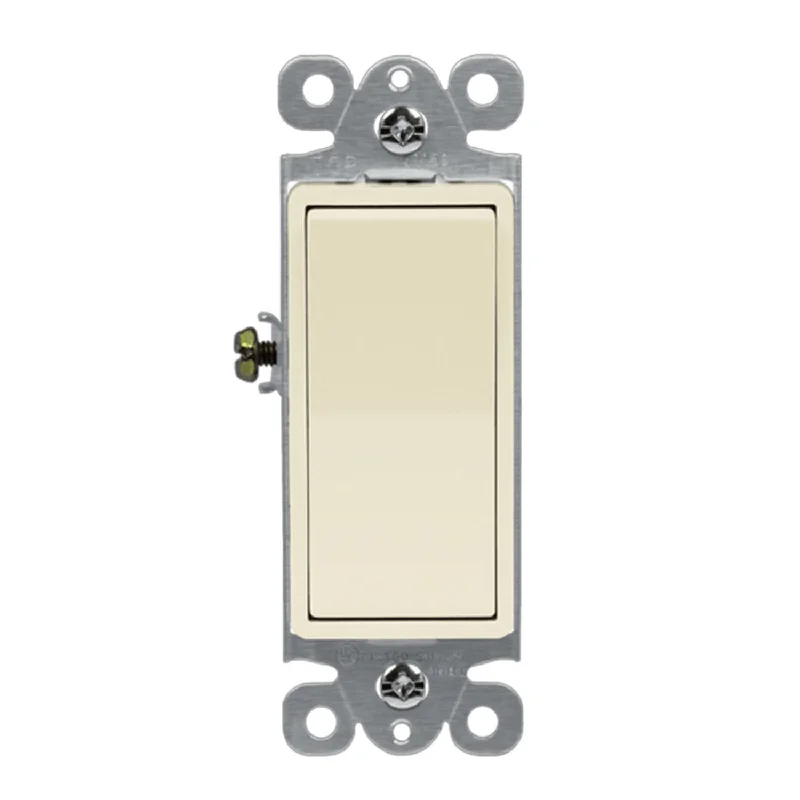Color - Tunable Industrial Lighting for Special ApplicationsDeco 15 amp Single-Pole Switch, Light Almond Color - Tunable Industrial Lighting for Special ApplicationsDeco 15 amp Single-Pole Switch, Light Almond