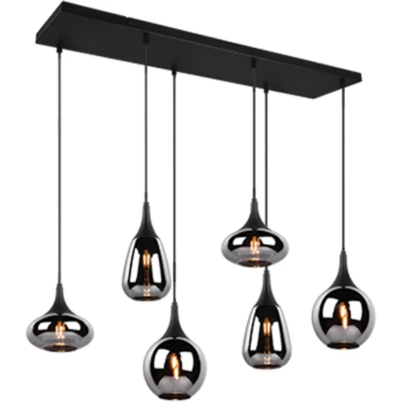 Track lighting for enhancing the architectureLumina 6-Light Pendant