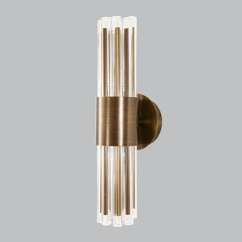 Energy - efficient track lighting fixturesIves Brass/Nickel Finish Wall Lamp G9