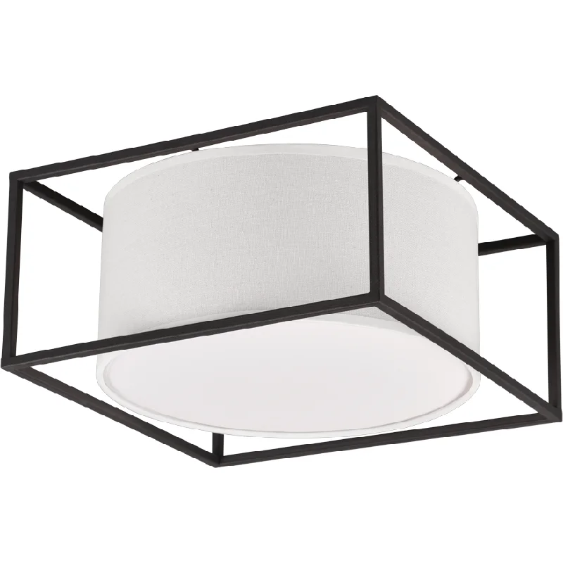 Track lighting with a sleek profileRoss 2-Light Flush Mount