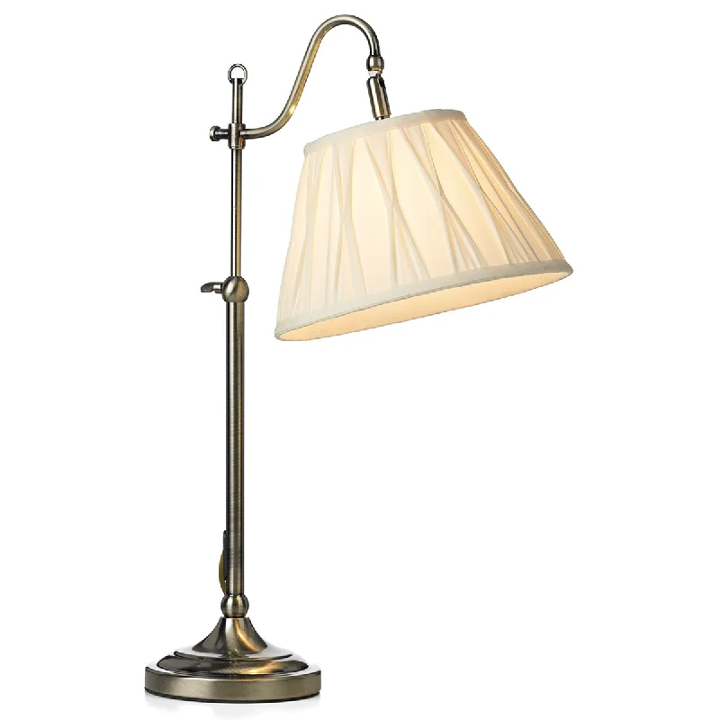 Commercial - grade track lighting for storesSuffolk Rise & Fall Table Lamp Antique Brass With Shade E14 Commercial - grade track lighting for storesSuffolk Rise & Fall Table Lamp Antique Brass With Shade E14