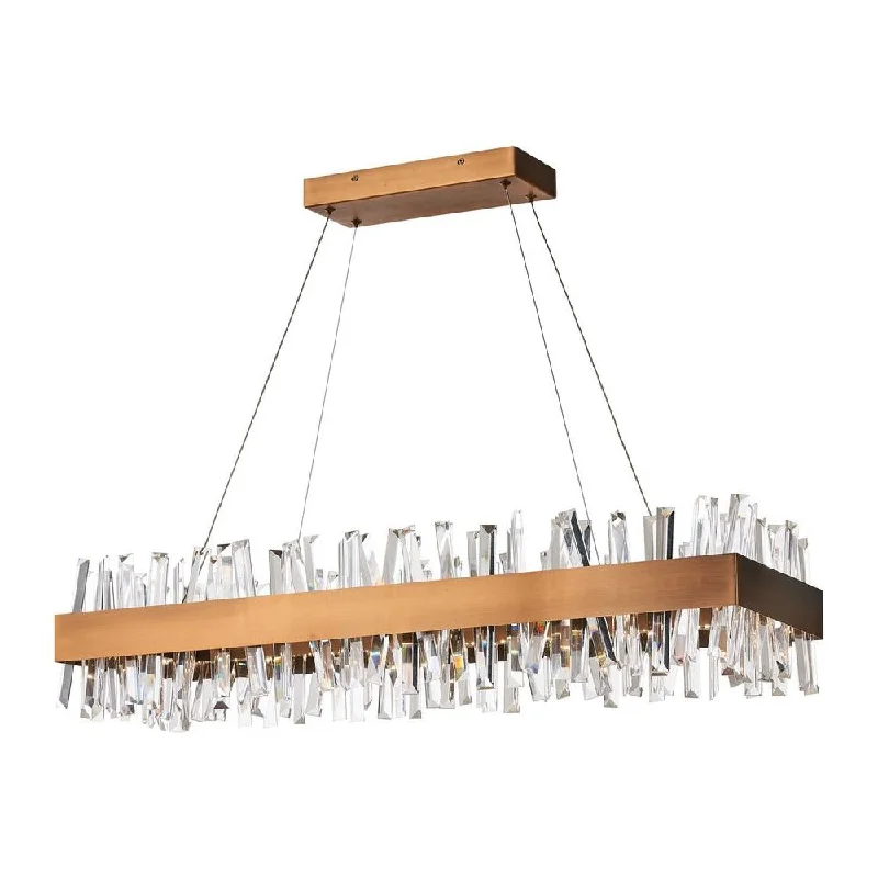 Energy - efficient track lighting fixturesGeo 36" LED Chandelier