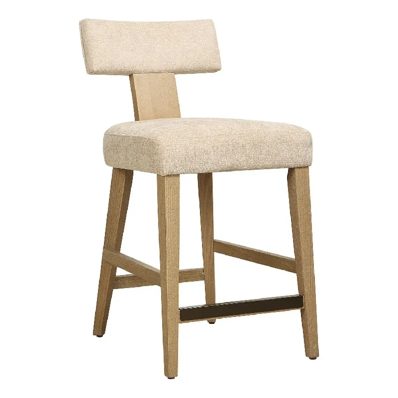 White track lighting for a clean lookElysian Counter Stool