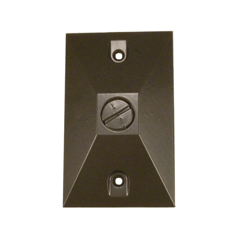 Track lighting for illuminating walkwaysVision3 MO6 Cast Junction Box Covers