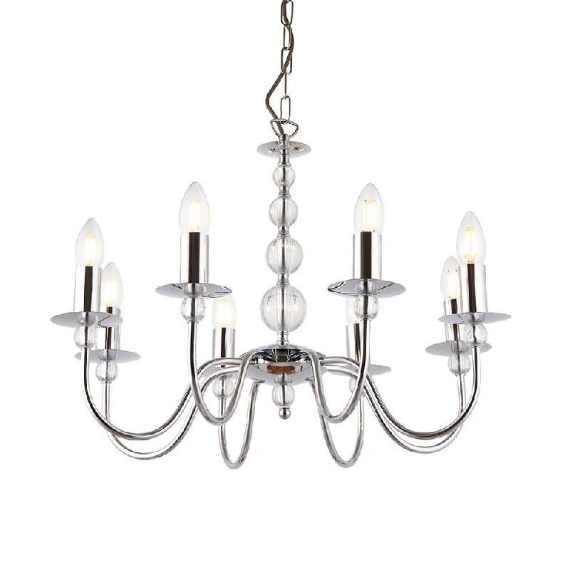 Track lighting for replacing old fluorescent fixturesOriana 5/8Lt Multi-Arm Pendant