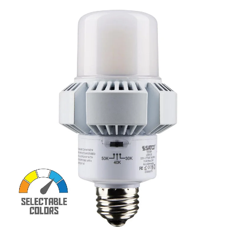 Dimmable Industrial Lighting for Ambiance ControlA-Plus 23 LED HID Retrofit Bulb, 20 Watts, 2600 Lumens, Selectable CCT, E26 Base, 120-277V Dimmable Industrial Lighting for Ambiance ControlA-Plus 23 LED HID Retrofit Bulb, 20 Watts, 2600 Lumens, Selectable CCT, E26 Base, 120-277V