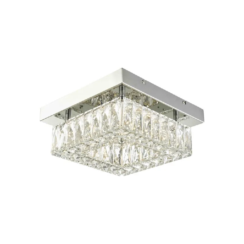 Waterproof track lighting for bathroomsGem 12" Square LED Flush Mount