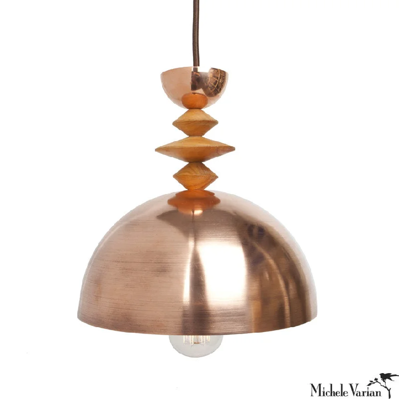 Industrial Lighting for Textile MillsMala Pendant Light No. 2 in Copper